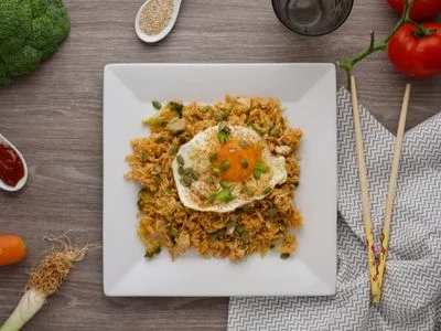 Recipe kit Fried rice with broccoli